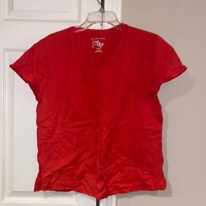 XL just my size t shirt peach color